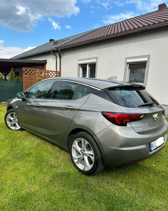 Opel Astra cena 49999 przebieg: 87000, rok produkcji 2016 z Kisielice małe 137